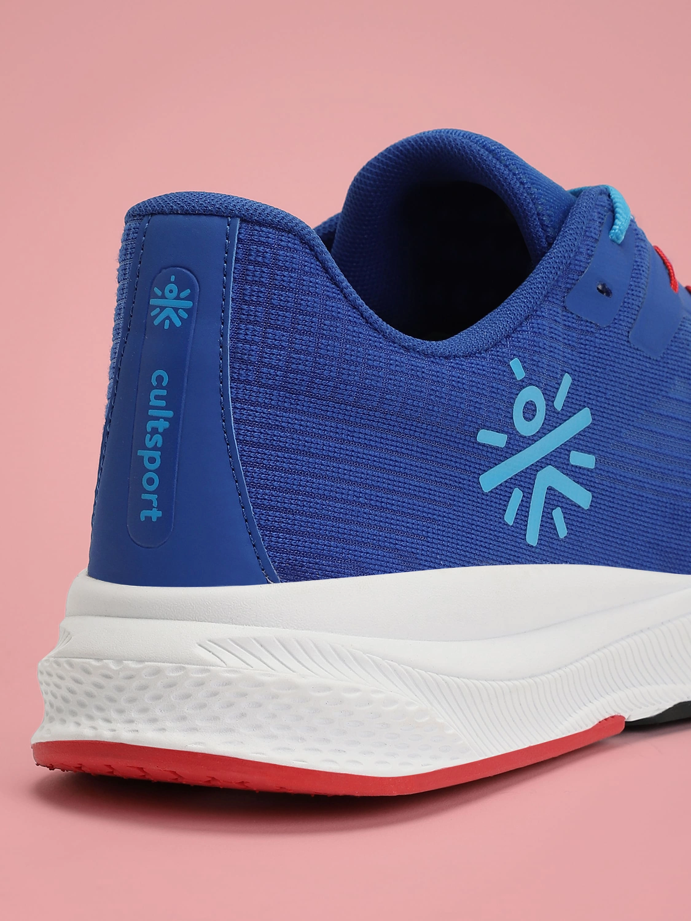 Mid Top Running Shoes Thunderbird Men Running Shoes - Royal Blue