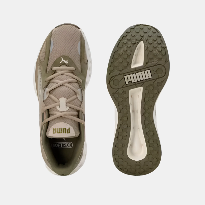 Puma Softride Frequence Unisex Running Shoes -Oak Branch/Olive/Desert Dust Sydney Marathon Asics Shoes