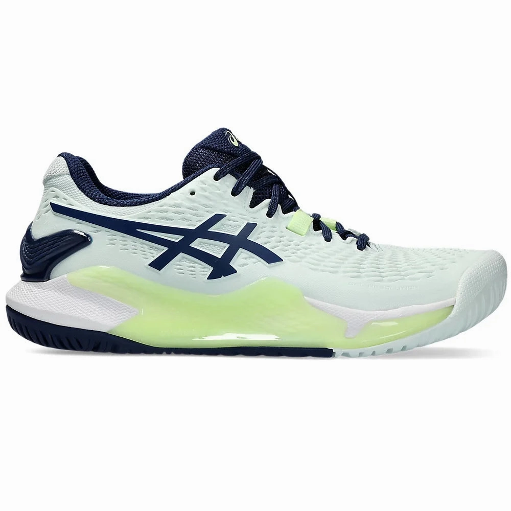 ASICS GEL-RESOLUTION 9 WOMEN'S (PALE MINT/BLUE EXPANSE) Shoes Like Asics Nimbus
