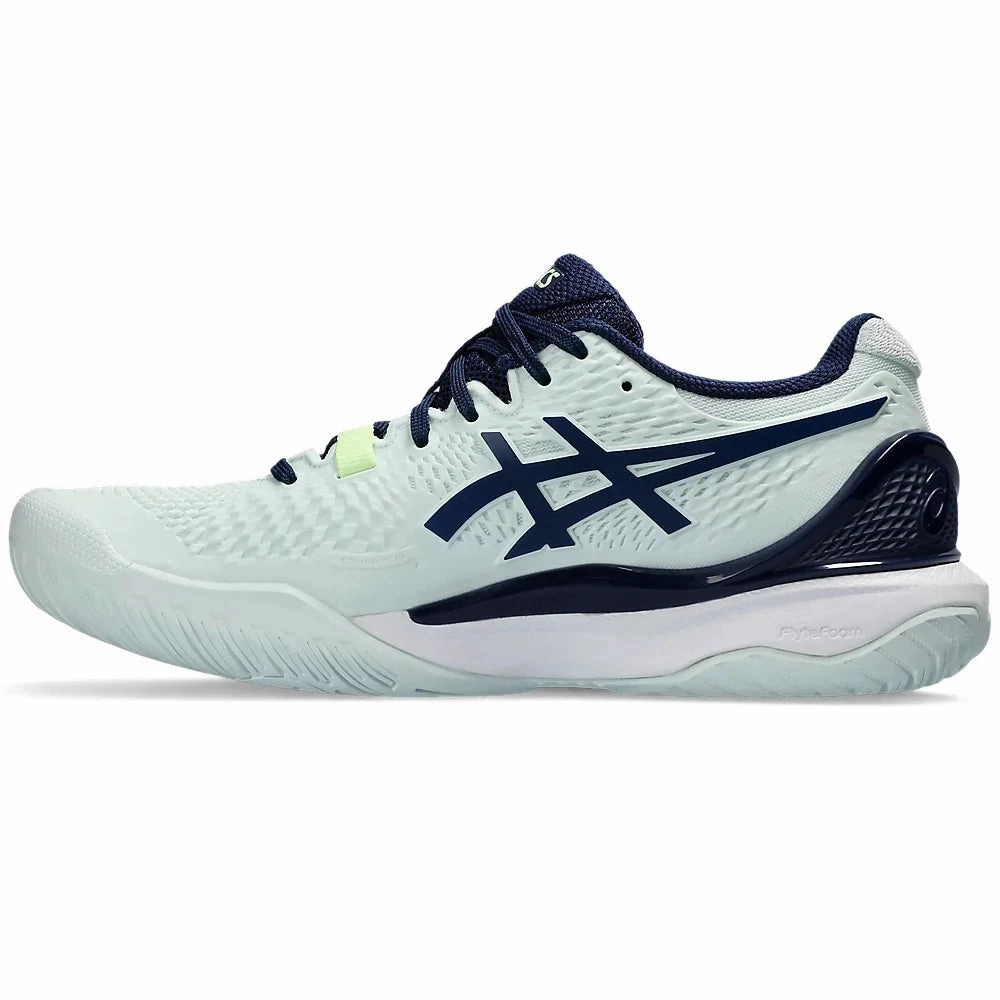 Classic Asics Running Shoes ASICS GEL-RESOLUTION 9 WOMEN'S (PALE MINT/BLUE EXPANSE)