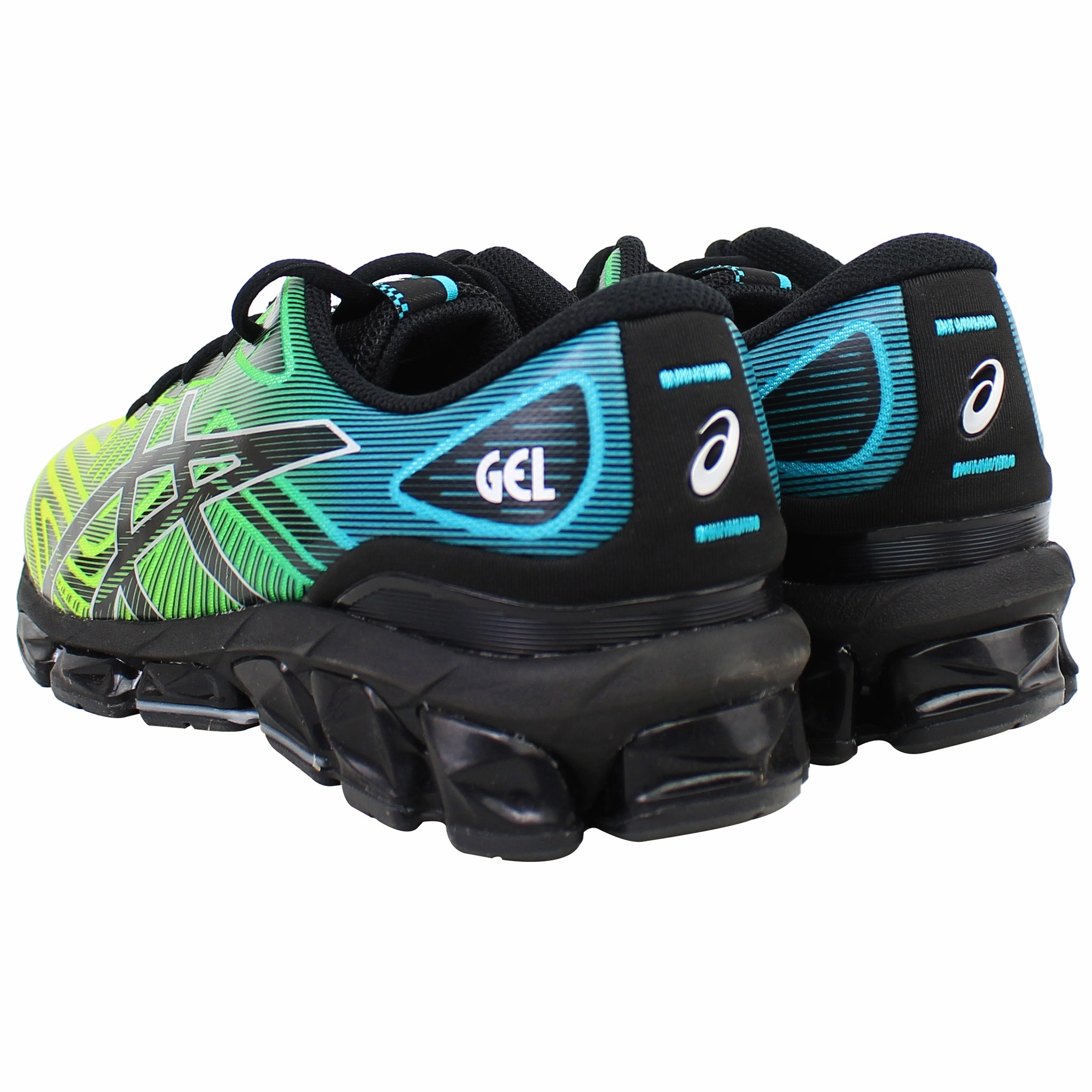 White Asics Shoes Asics Gel-Quantum 360 VII Mens Green Running Shoes