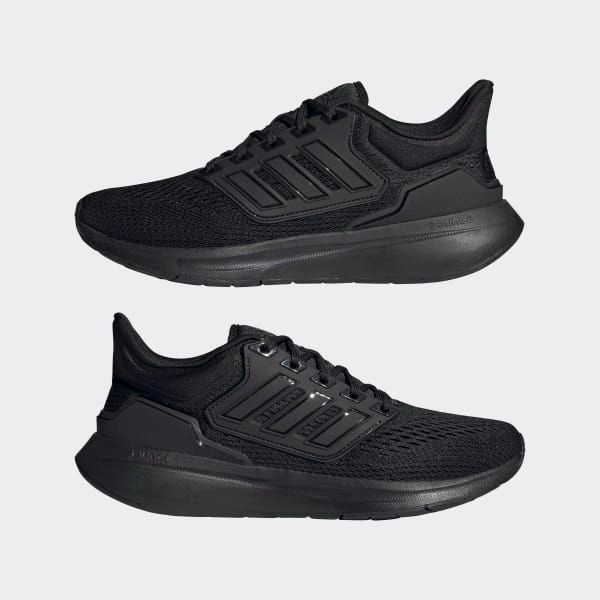 Adidas Women's EQ21 Run Shoes - All Black Adidas Shoes With Heels