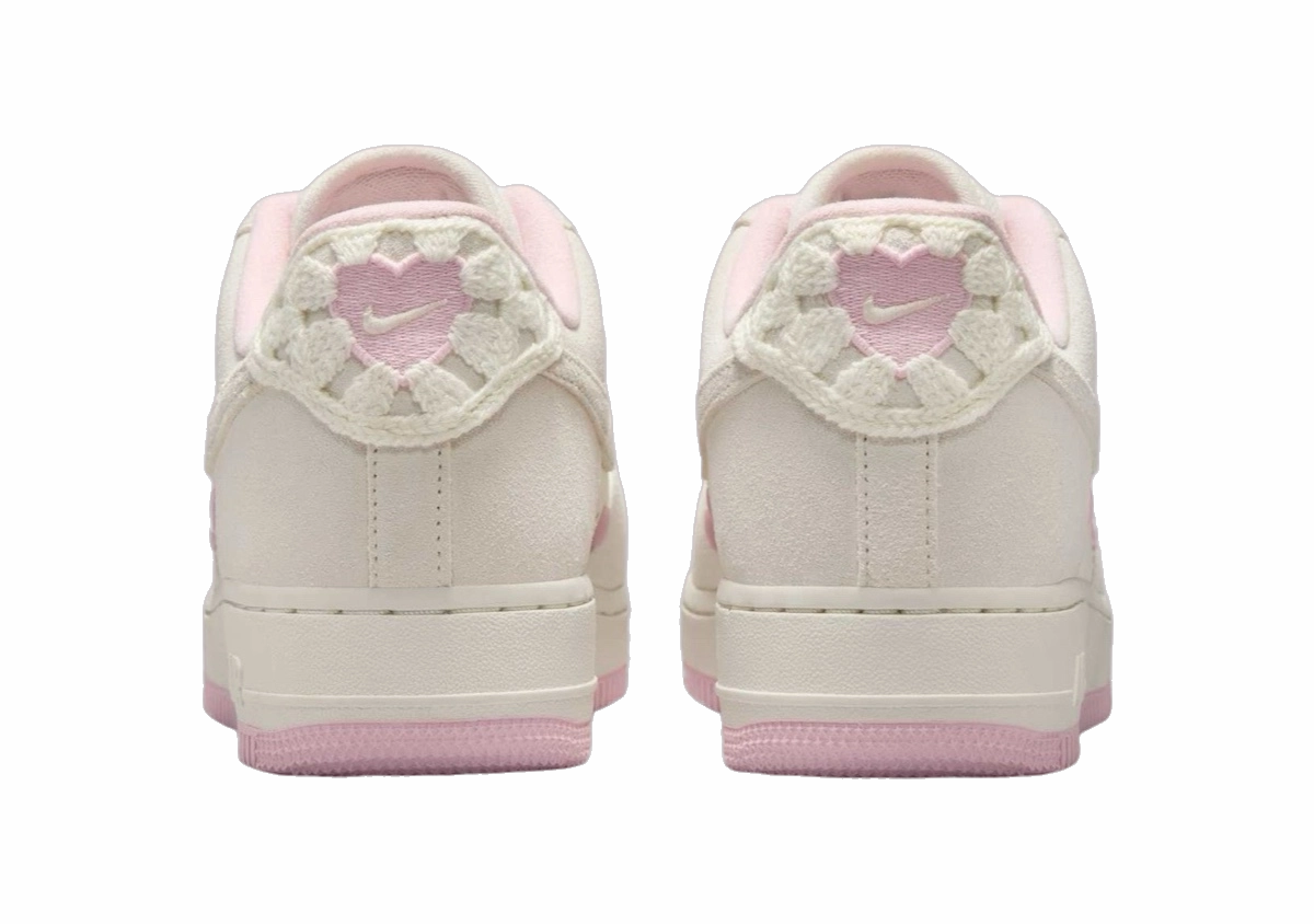 Nike Women's Air Force 1 Low Shoes - Sail / Pink Foam Asics Work Shoes Japan