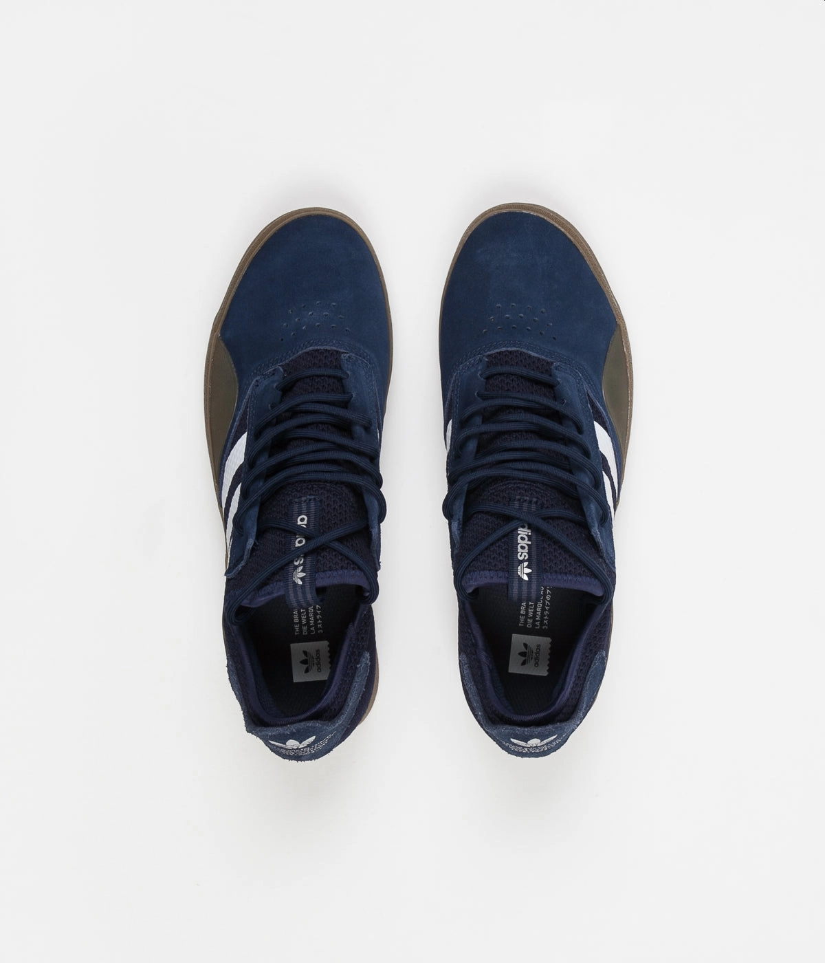 Adidas Road Cycling Shoes Adidas 3ST.001 Shoes - Collegiate Navy / FTW White / Gum4