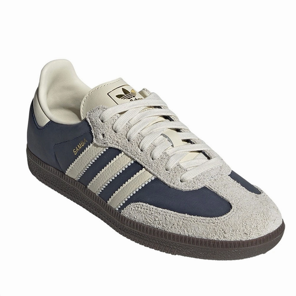 adidas SAMBA OG   OG -WOMEN'S- Night Indigo/Cream White/Gold Metallic //IG1968 Adidas Japan Shoes