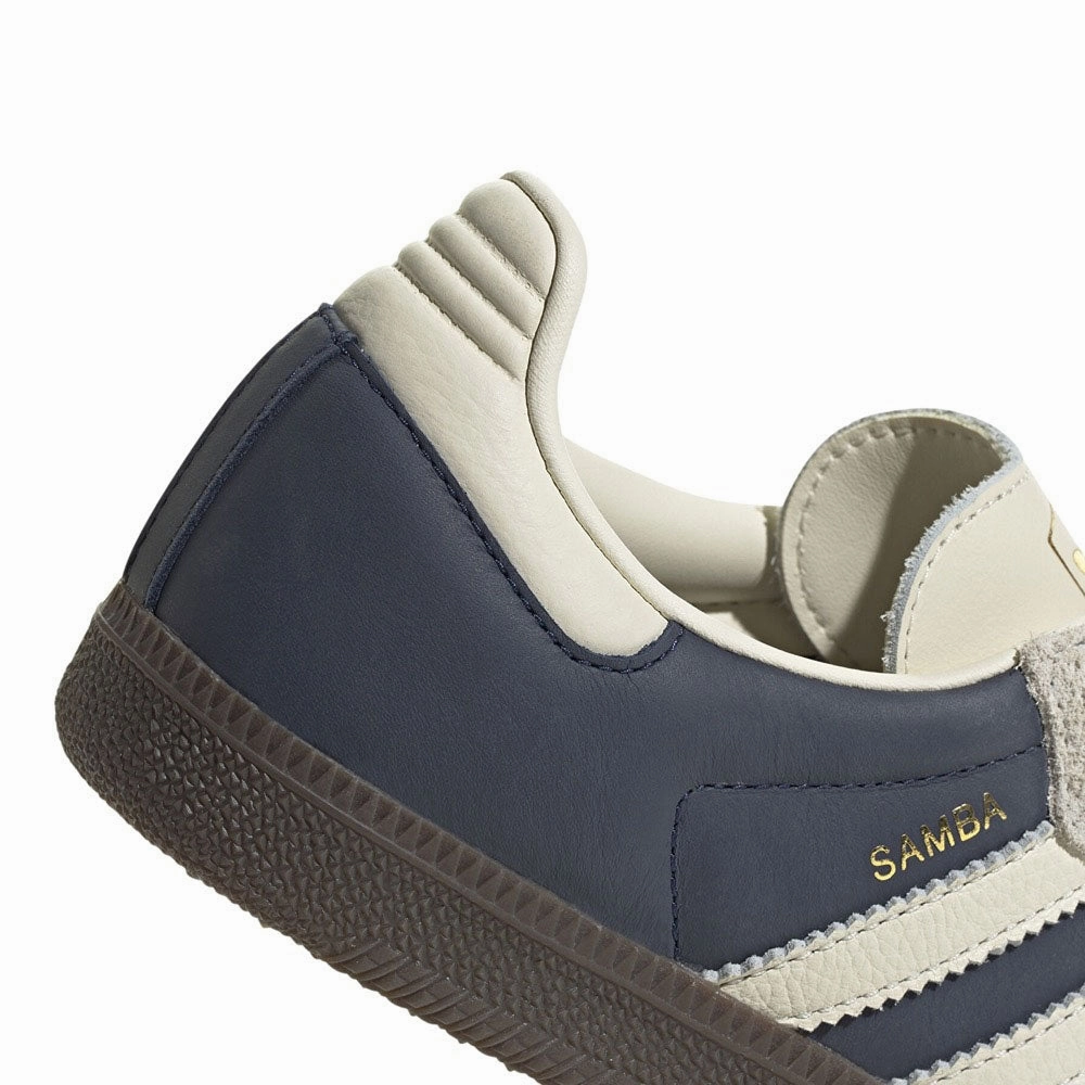 adidas SAMBA OG   OG -WOMEN'S- Night Indigo/Cream White/Gold Metallic //IG1968 Gilbert Arenas Adidas Shoes