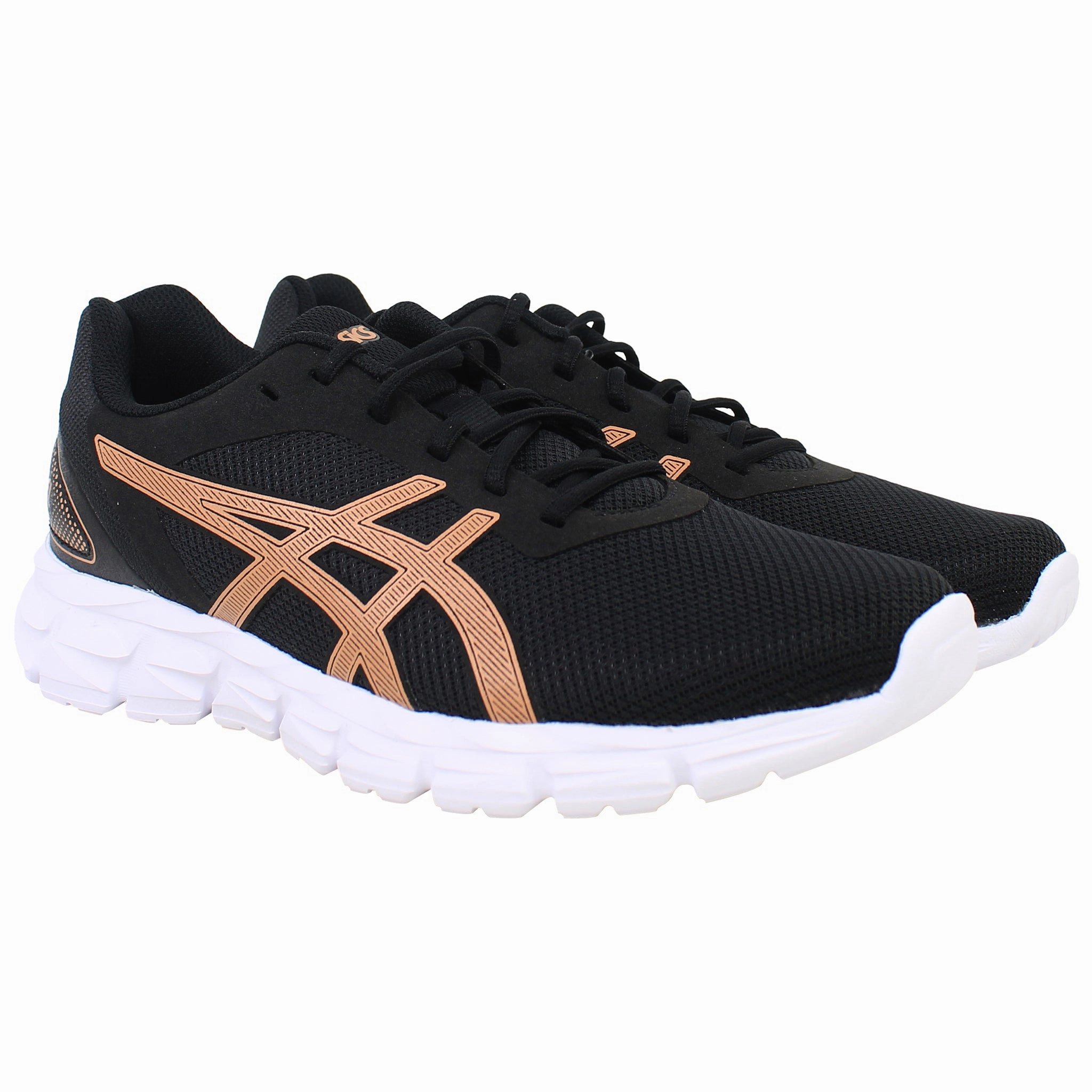 Asics Gel-Quantum Lyte II Womens Black Running Shoes Asics Running Shoes Narrow Width