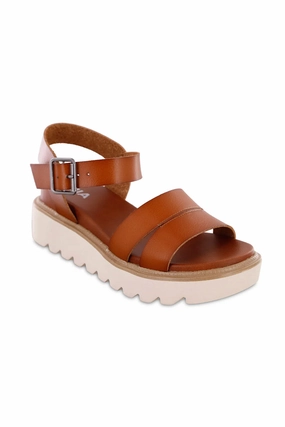 MIA Jovie Platform Sandals for Women in Cognac | GS1425701-COGNAC Bionic Sandals