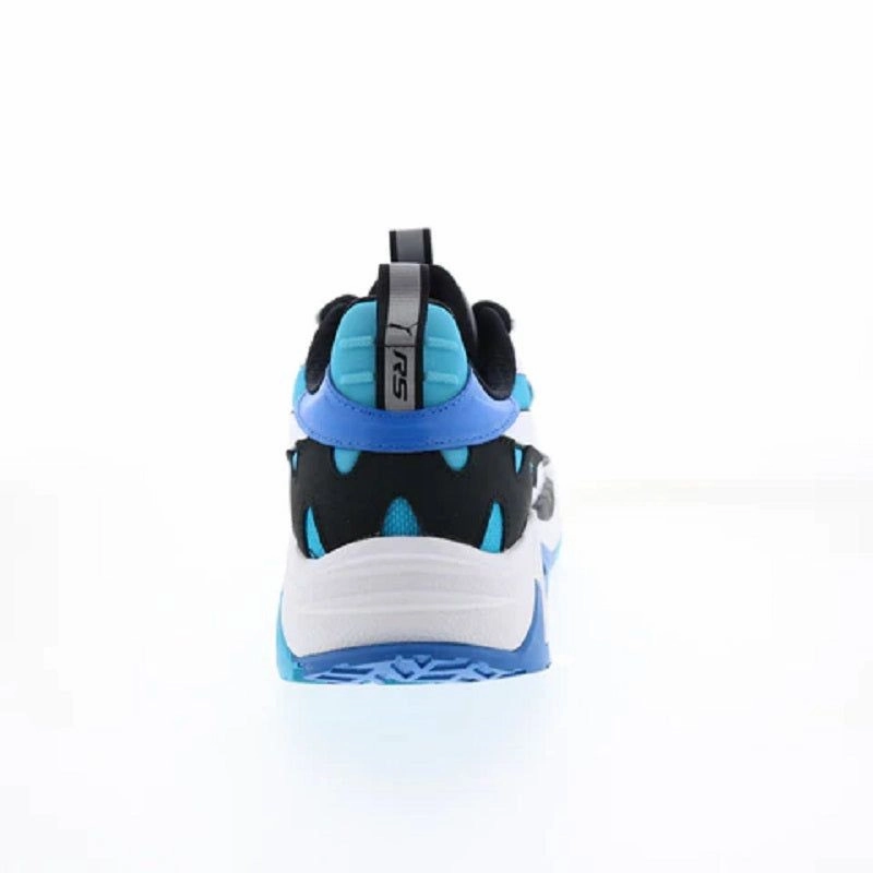 Asics Badminton Court Shoes Puma Men's RS TRCK Super Lifestyle Shoes - Speed Blue / White / Black