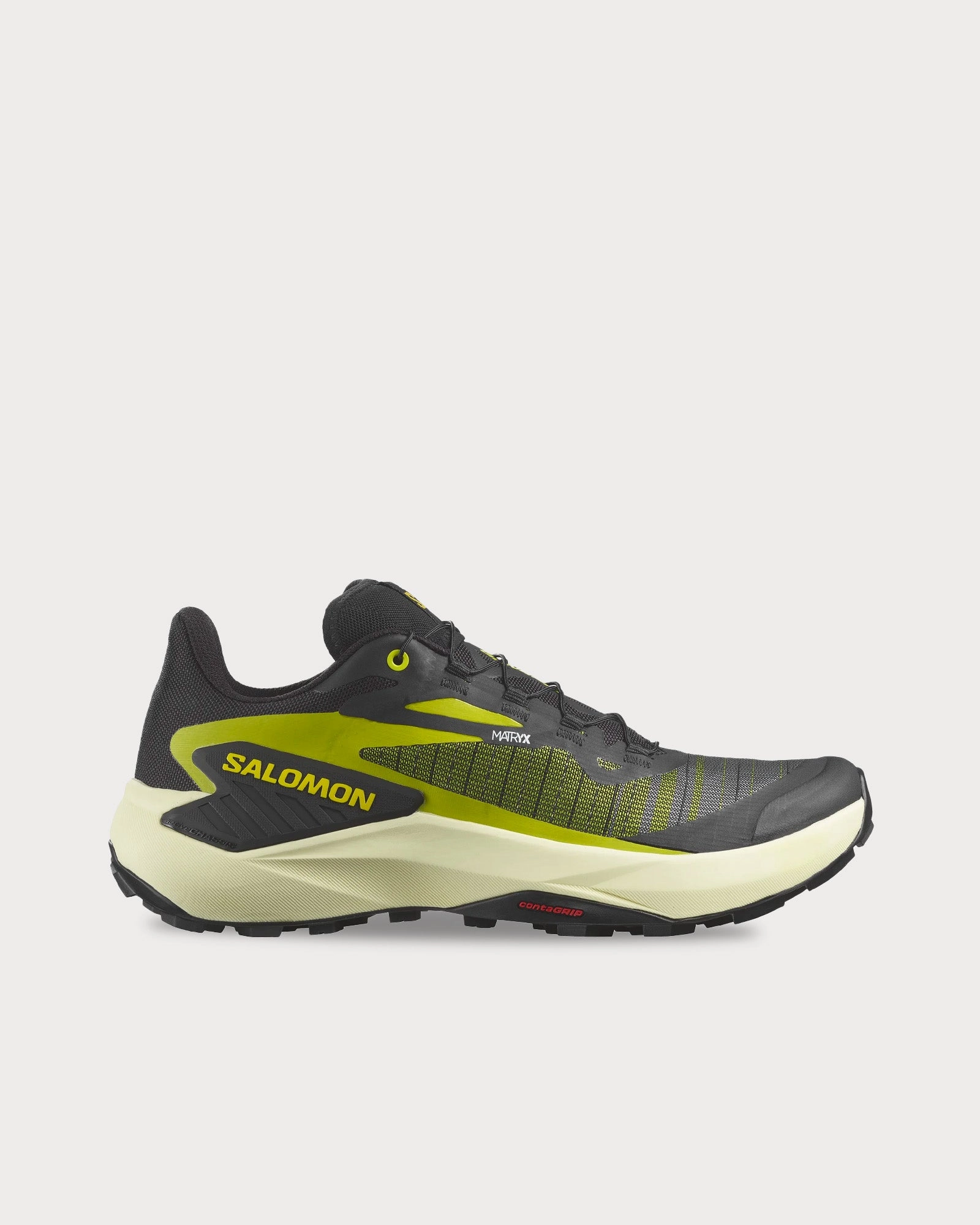 Genesis Black / Sulphur Spring / Transparent Yellow Running Shoes Dada Sneakers