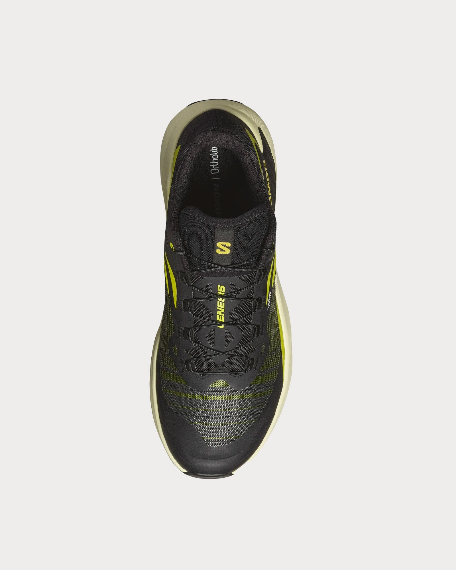 Sneakers For Bunions Genesis Black / Sulphur Spring / Transparent Yellow Running Shoes