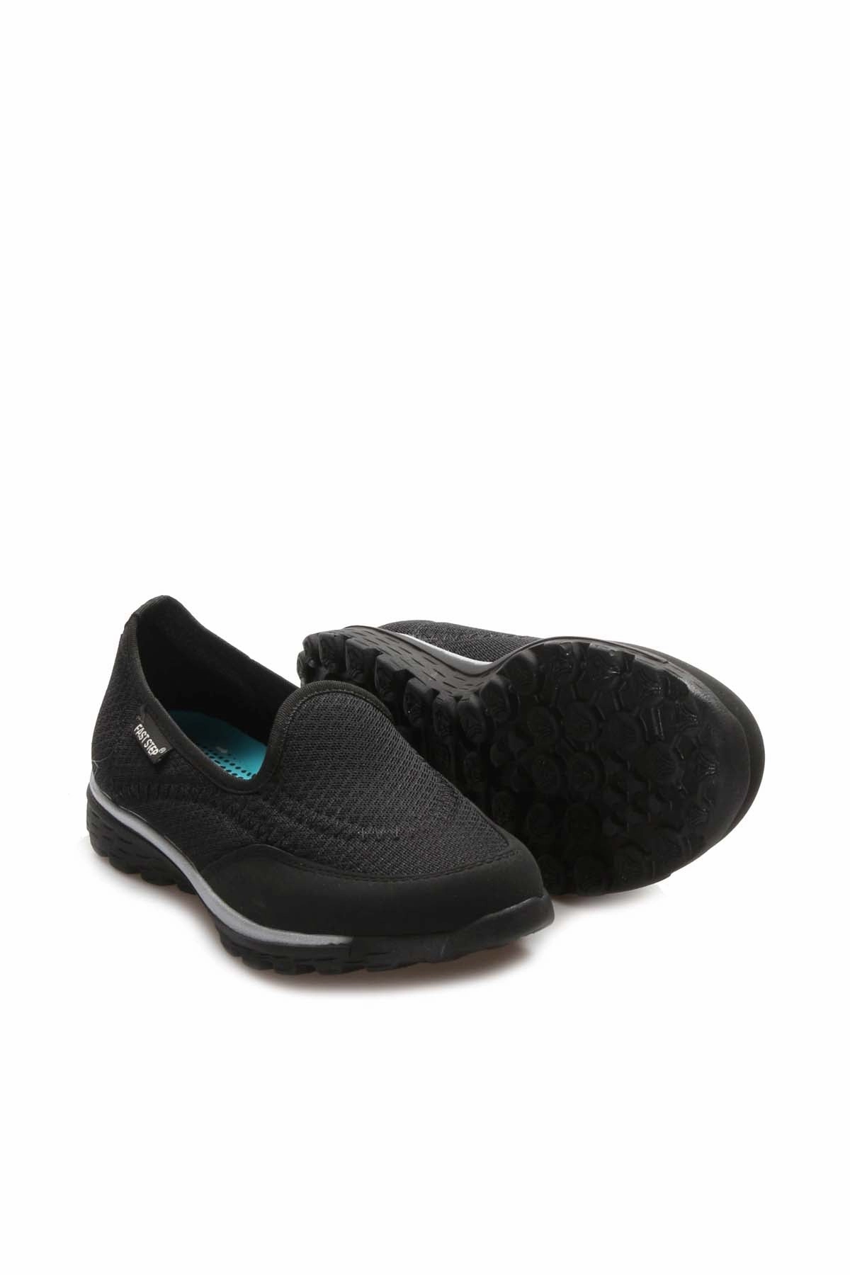 FST Women's Casual Shoes 517ZA5889 Black - Zacualtipn Velvet Casual Shoes