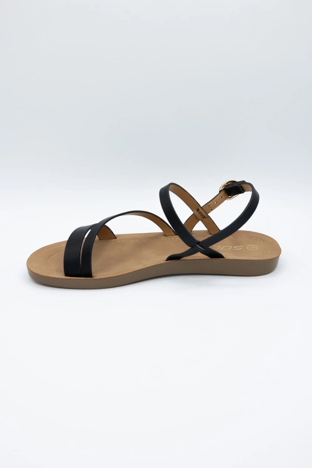 Sandals From Mexico Soda Enfold Sandals for Women in Black | ENFOLD-S BLACK