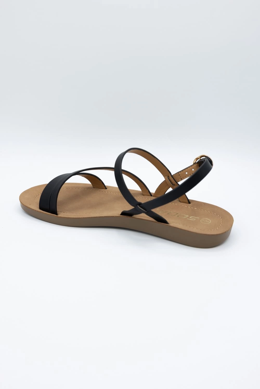 Under Armor Sandals Soda Enfold Sandals for Women in Black | ENFOLD-S BLACK