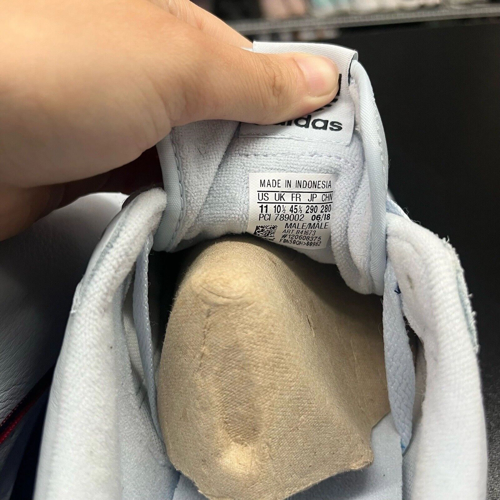 Adidas Continental Aero Blue B41673 Men's Size 11 Adidas Gym Shoes