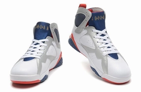 Nike Air Jordan 7 Retro White Navy Red Shoes Basketball Men Asics Gel-exalt 2 Running Shoe