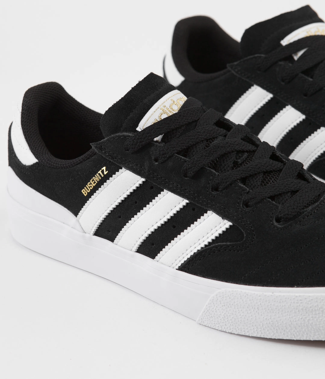Adidas Plain Shoes Adidas Busenitz Vulc II Shoes - Core Black / White / Gum4