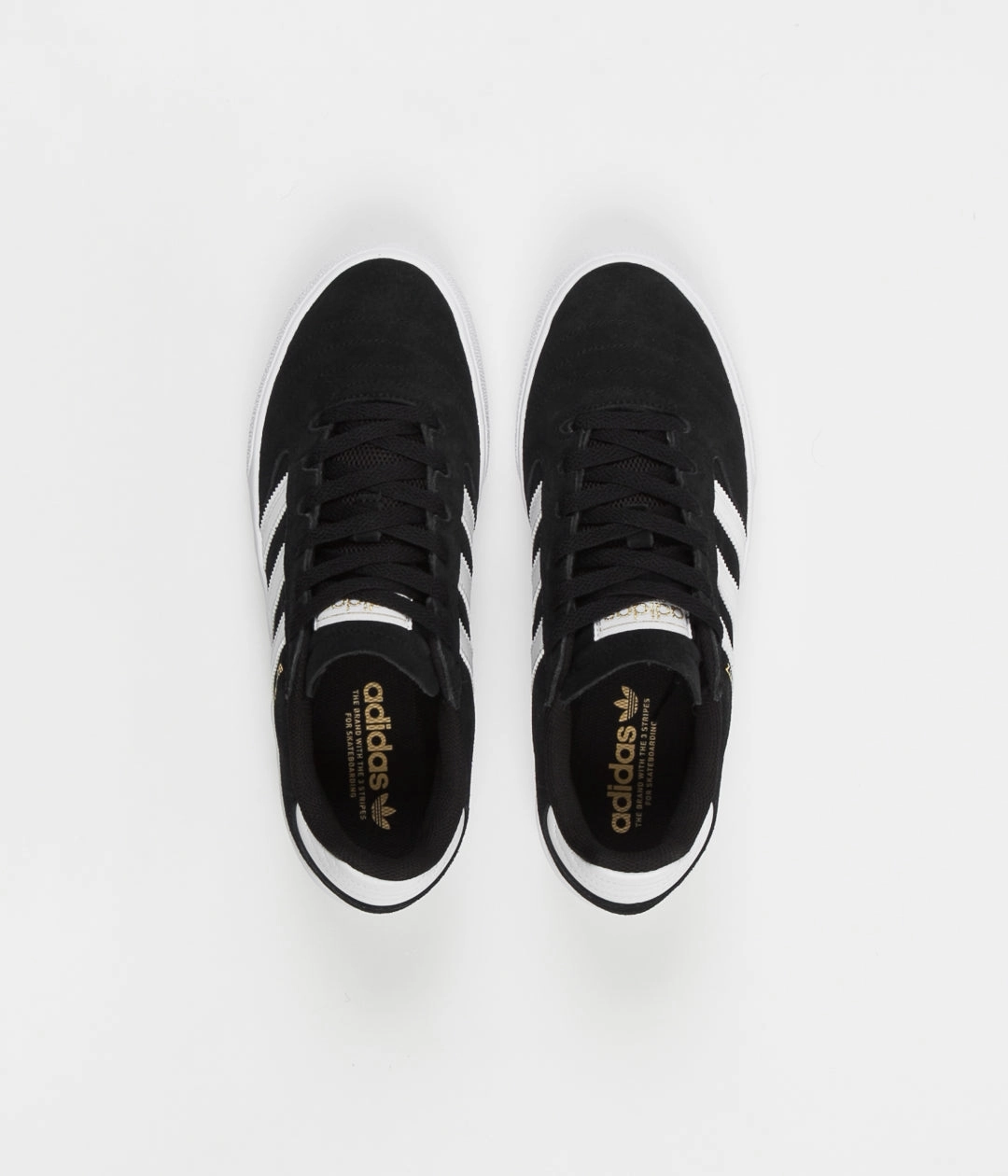 Adidas Busenitz Vulc II Shoes - Core Black / White / Gum4 Golf Shoes Adidas Adipure