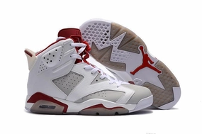 Nike Air Jordan 6 Retro 'Maroon' 2015 White Bordeaux Men Shoes Sale Asics Dynaflyte Shoes