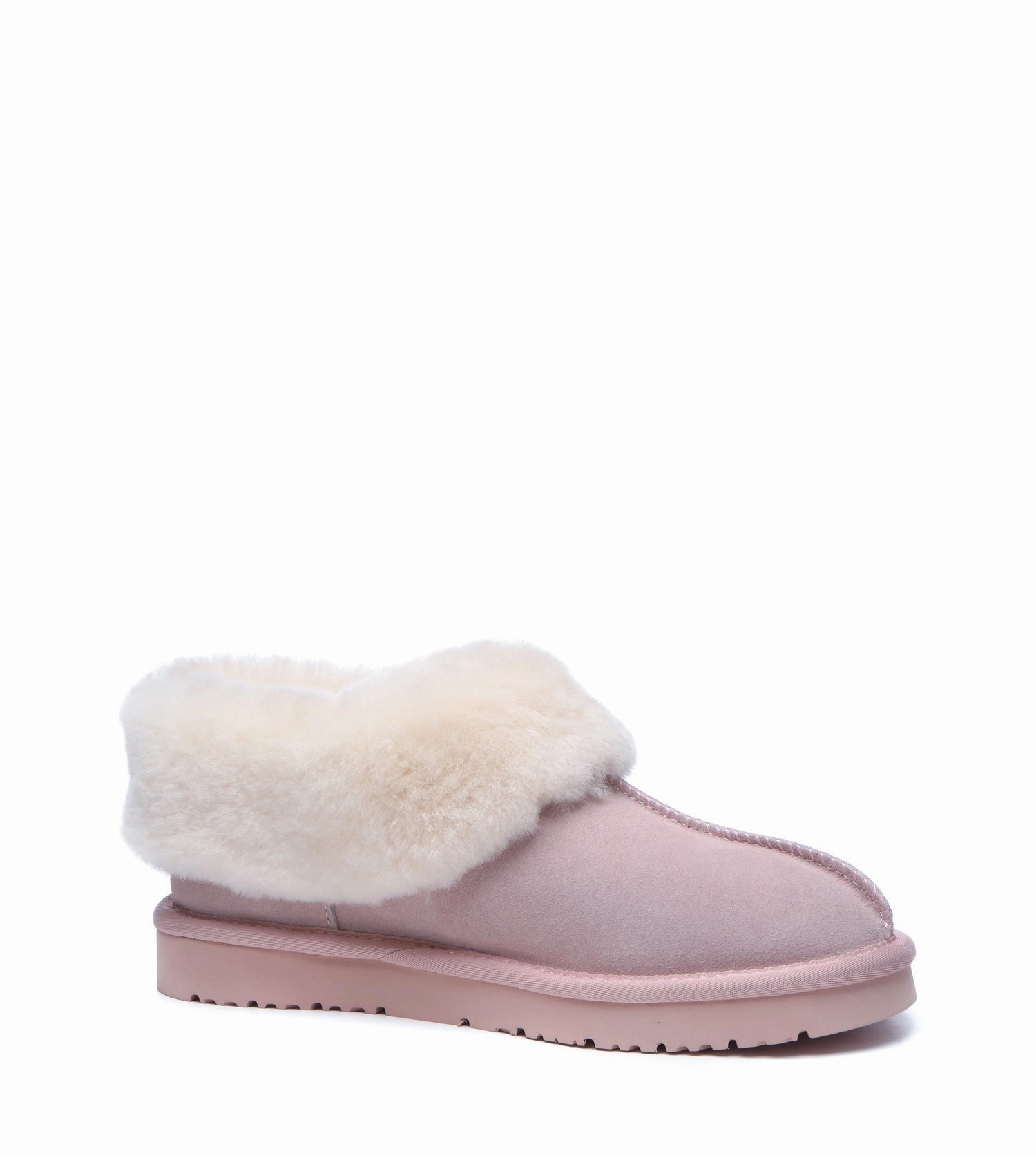 Slide Sandals Furry TARRAMARRA Premium Australian Sheepskin Ankle  UGG Slipper Unisex Homey