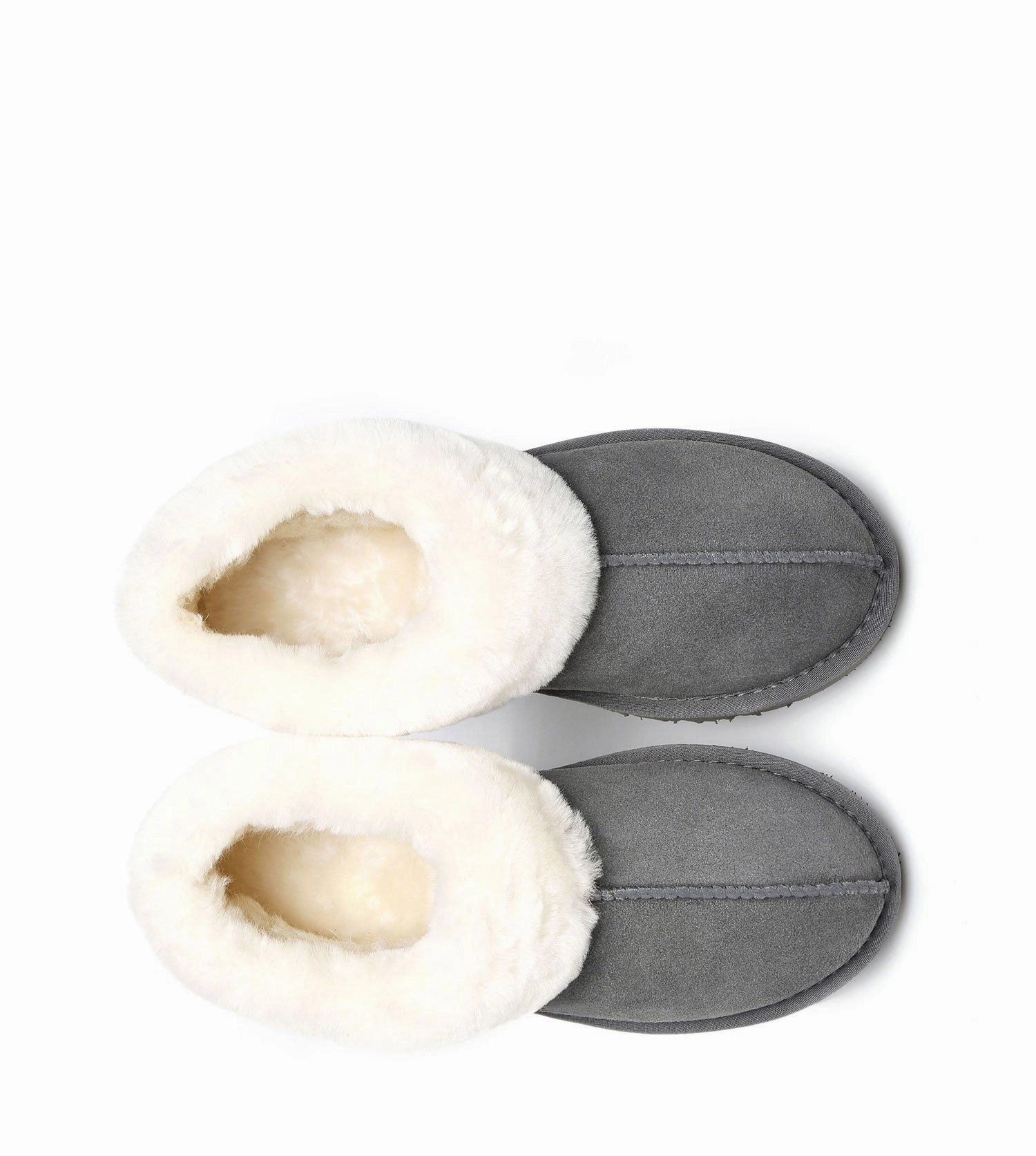 Non Slip Slippers For Elderly Woman TARRAMARRA Premium Australian Sheepskin Ankle  UGG Slipper Unisex Homey