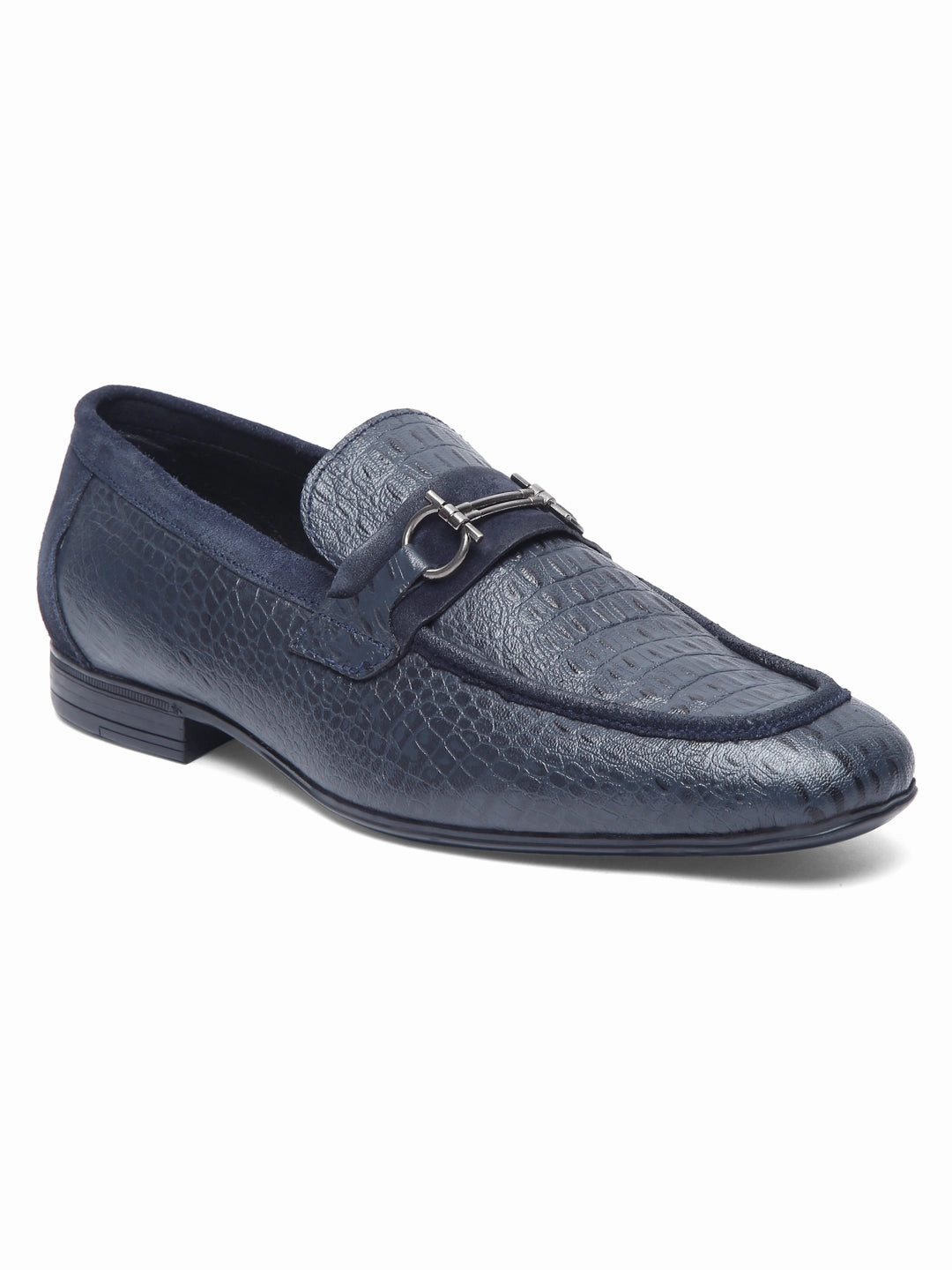 Casual Dress Shoes To Wear With Shorts Teakwood Leather Men's Blue Casual Loafers
