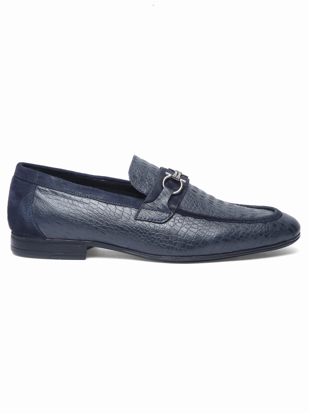 Ct302 Platform Casual Shoes Teakwood Leather Men's Blue Casual Loafers