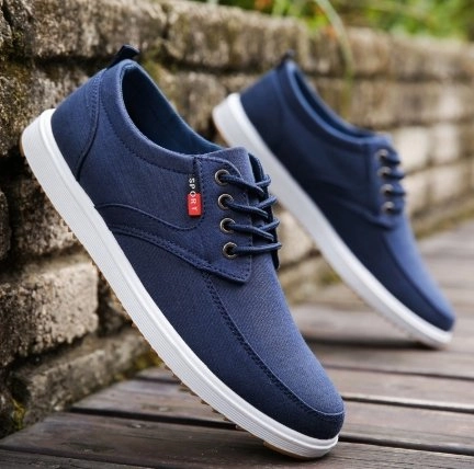Men Casual Shoes Summer Canvas Shoes Men Breathable Casual Canvas Men Shoes Walking Men Shoes Home Factory sales Sports Plus Casual Shoes