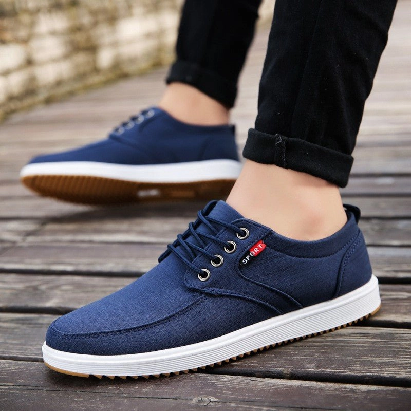 Casual Shoes Trend Men Casual Shoes Summer Canvas Shoes Men Breathable Casual Canvas Men Shoes Walking Men Shoes Home Factory sales