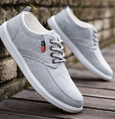 Casual Holiday Shoes Men Casual Shoes Summer Canvas Shoes Men Breathable Casual Canvas Men Shoes Walking Men Shoes Home Factory sales