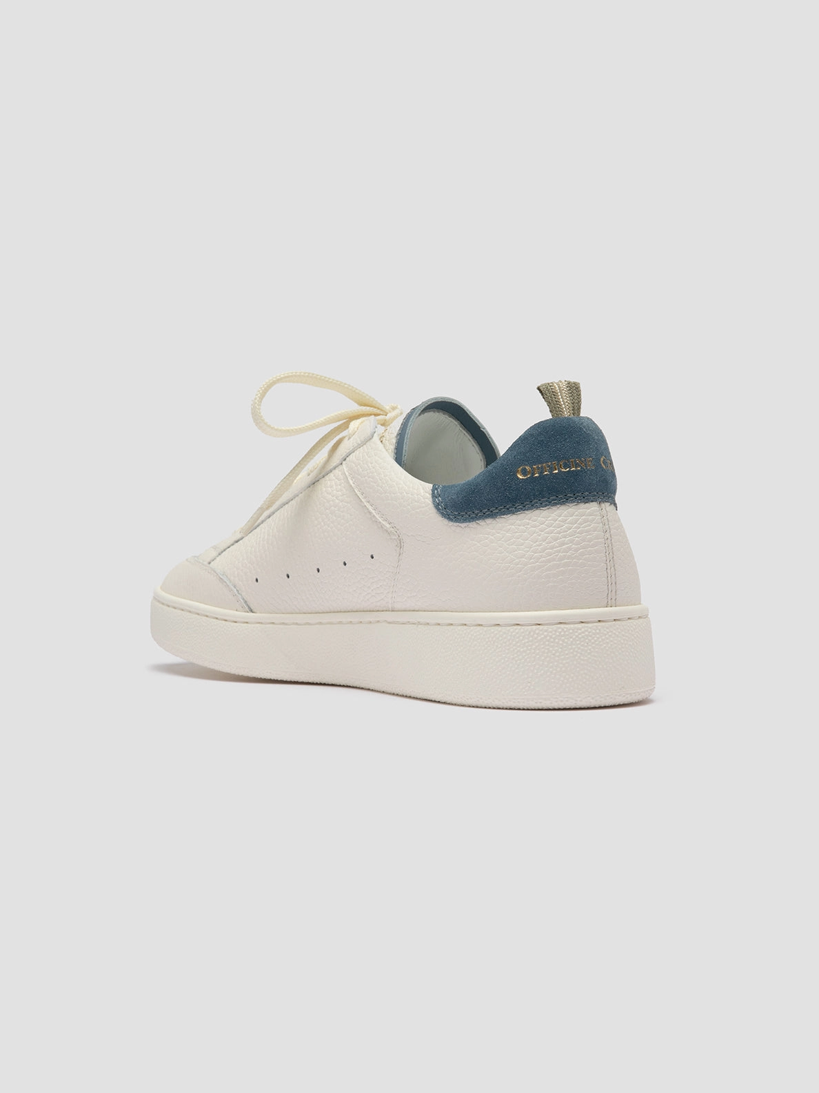 Valentines Sneakers THE DIME 001 - Off White leather Low Top Sneakers