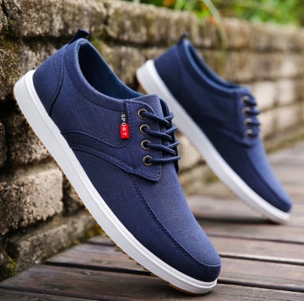 Shoes For Office And Casual Men Casual Shoes Summer Canvas Shoes Men Breathable Casual Canvas Men Shoes Walking Men Shoes Chaussure Homme Factory sales