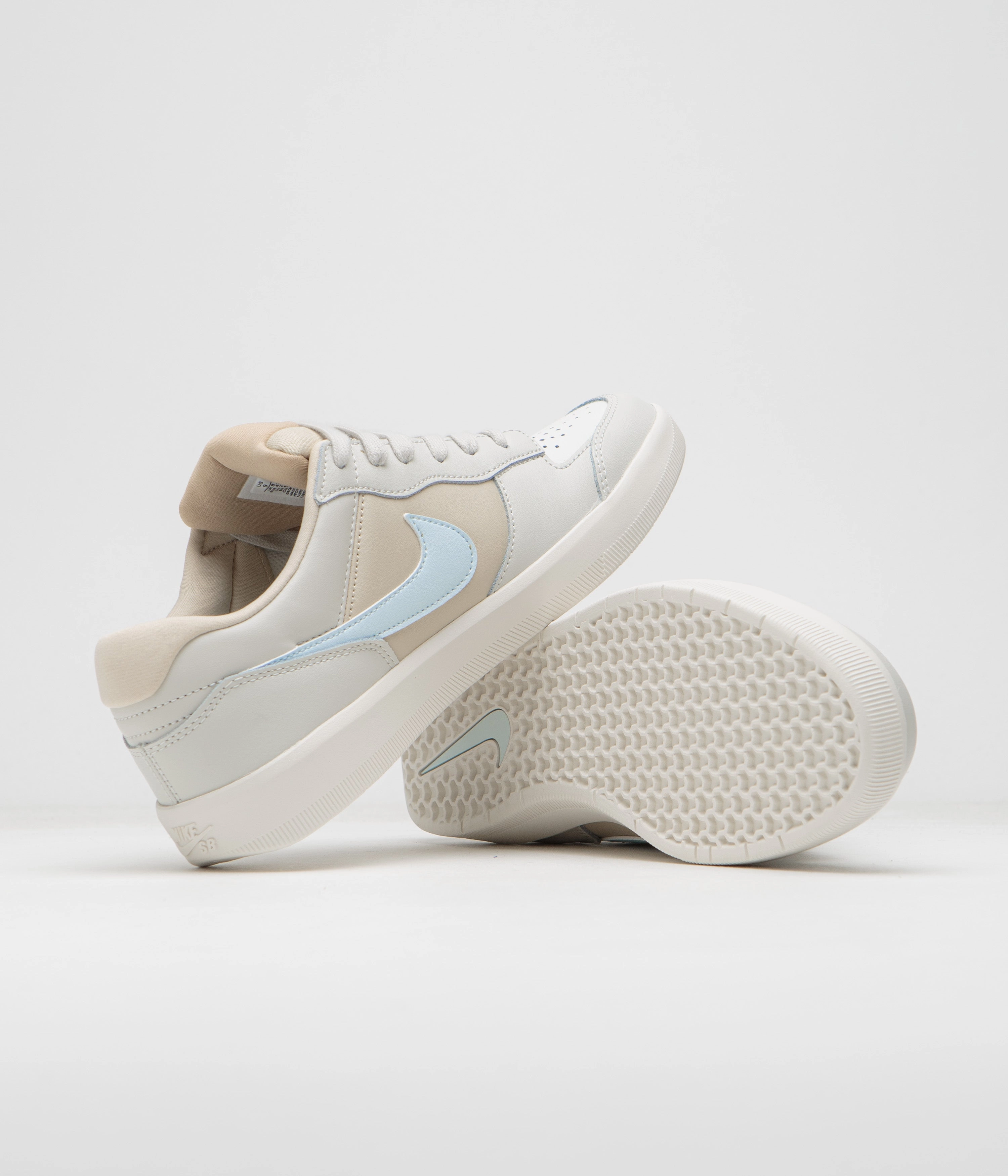 Nike SB Force 58 Premium Shoes - Light Bone / Glacier Blue - Sanddrift - Hemp Otsutsuki Tiger Shoes Asics