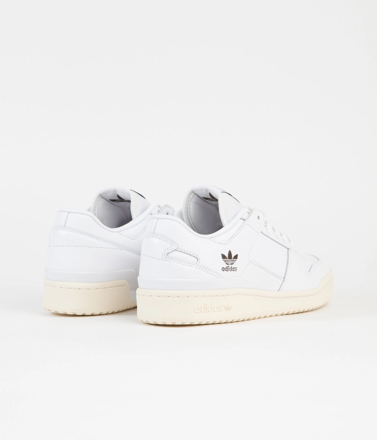 Adidas Forum 84 Low Adv Shoes - FTWR White / FTWR White / Shadow Olive Adidas Shoes Boston