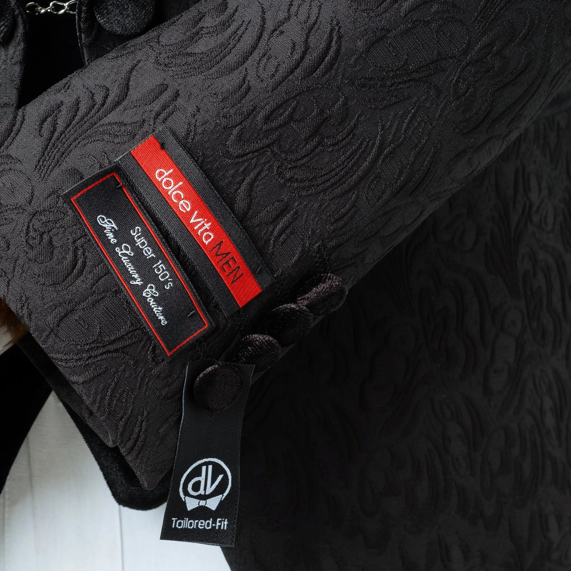 Horsebit Flat Shoes Gianni | Black with Black Velvet Lapel 3-Piece Tailored-Fit Tuxedo