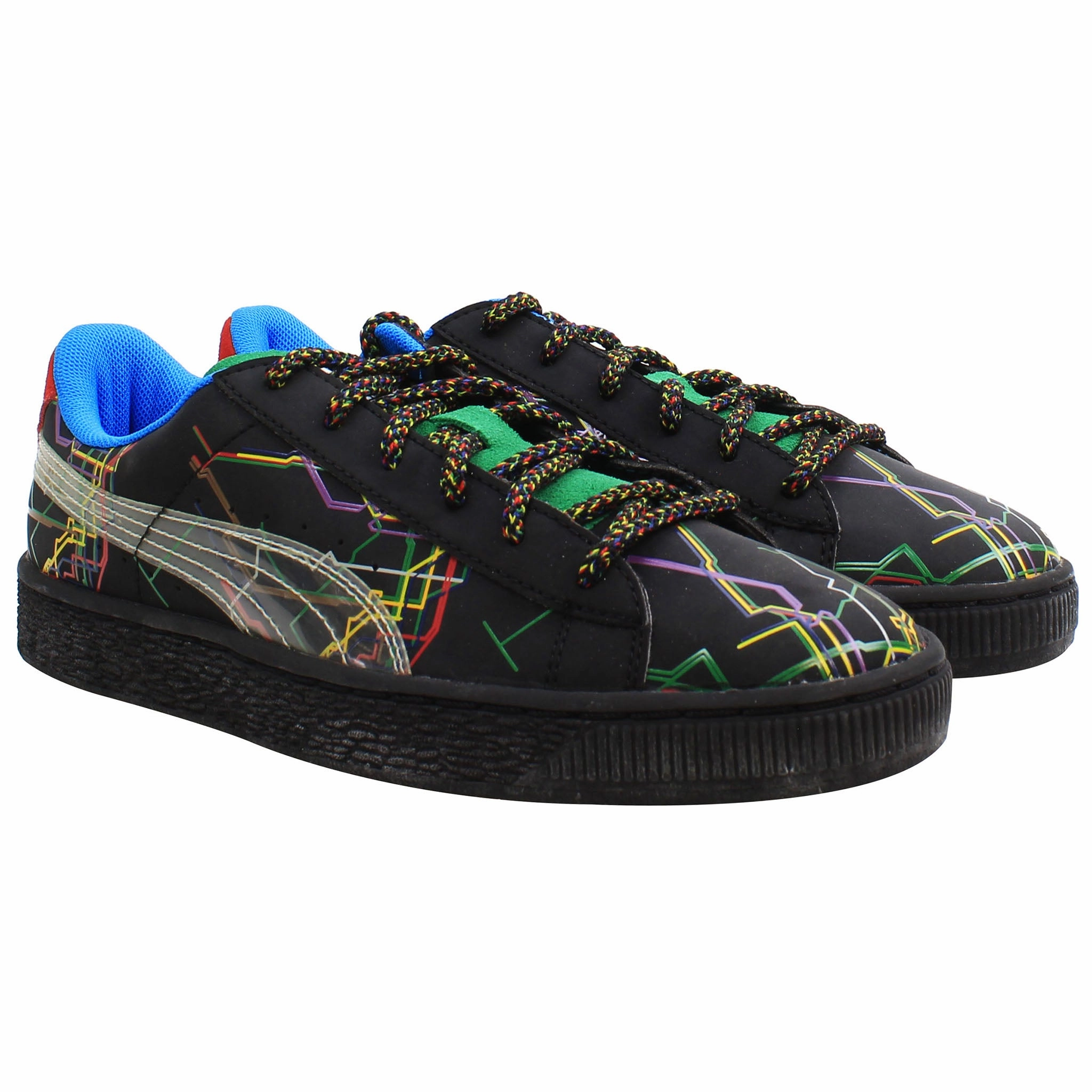 Asics Shoe Selection Guide Puma Basket x Dee & Ricky Mens Black Trainers