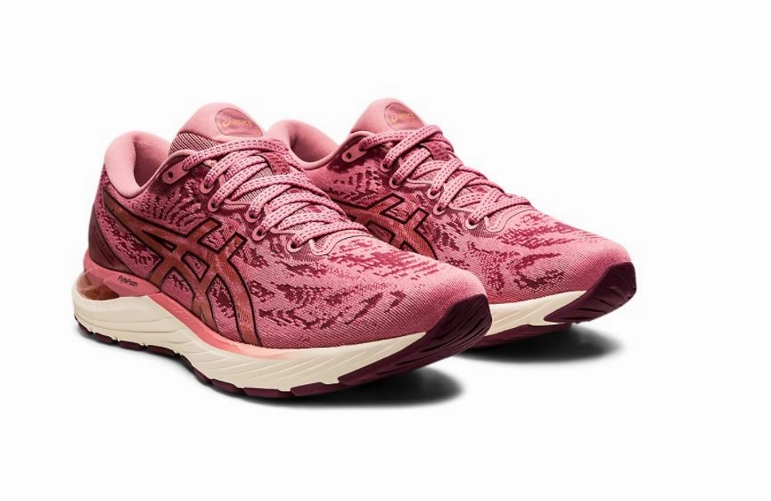 Asics Walking Shoes Sale Asics Women's GEL-CUMULUS 23 - Smokey Rose/Deep Mars