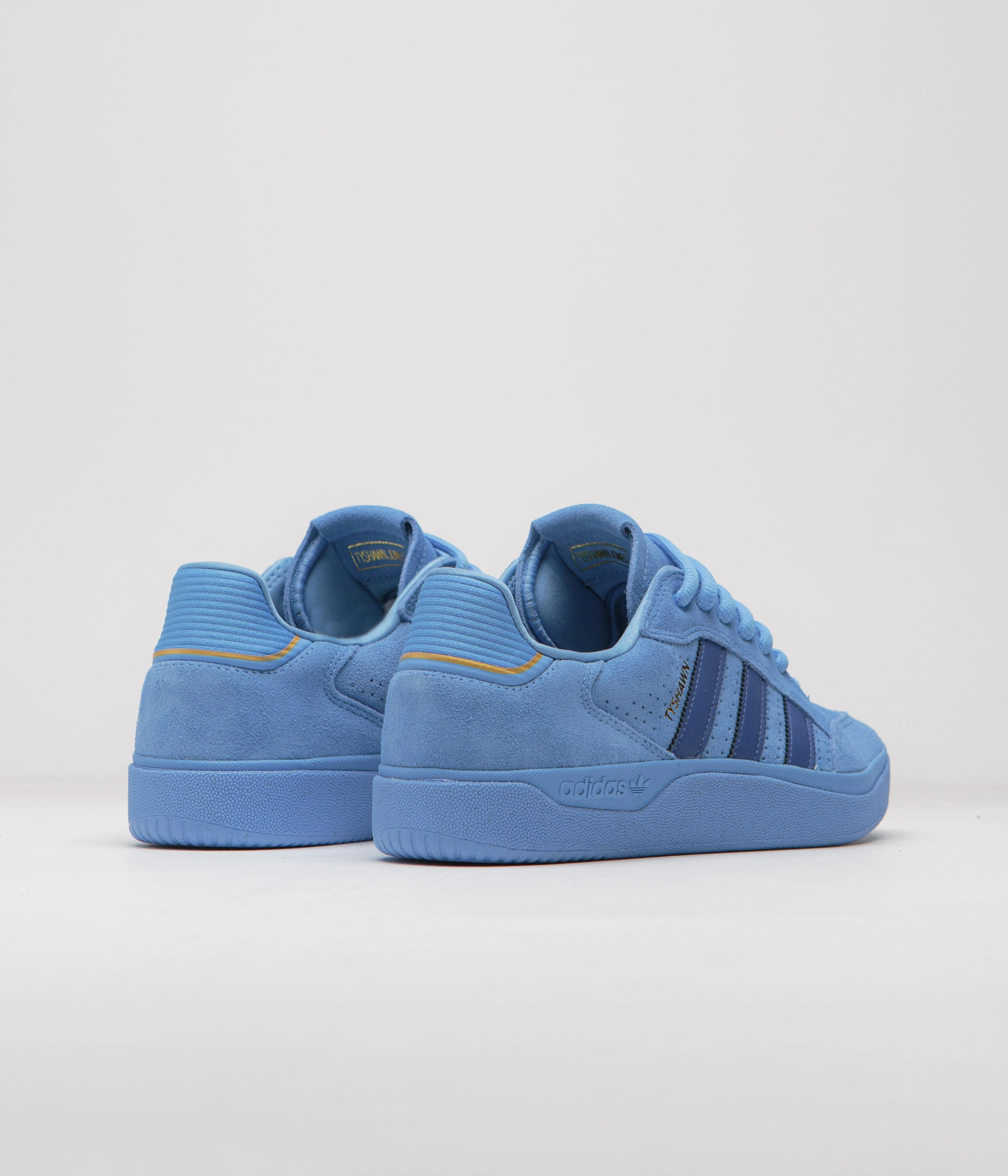 Adidas Mickey Shoes Adidas Tyshawn Low Shoes - Blue Burst / Team Royal Blue / Bluebird