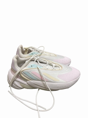 Adidas Gold Tennis Shoes Shoes Sneakers By Adidas In White, Size: 6