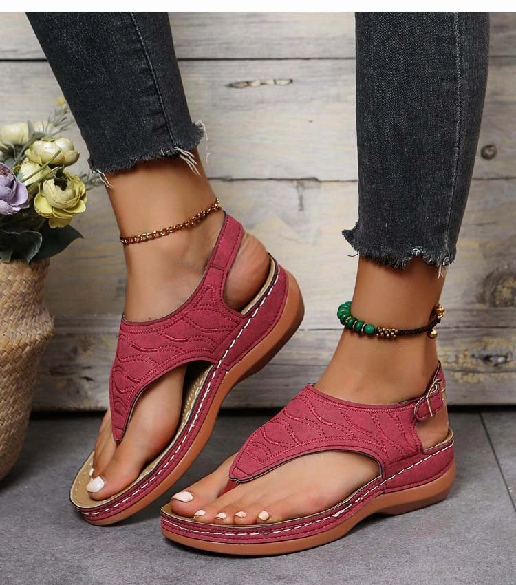 Flip Flop With Bow ShoreSteps - Comfort strand sandaler