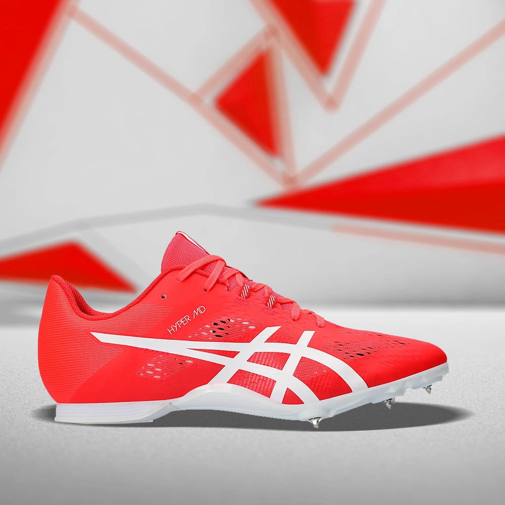 Asics Volleyball Shoes Clearance ASICS HYPER MD 8 (M) - (DIVA PINK/ WHITE) RUNNING SHOES