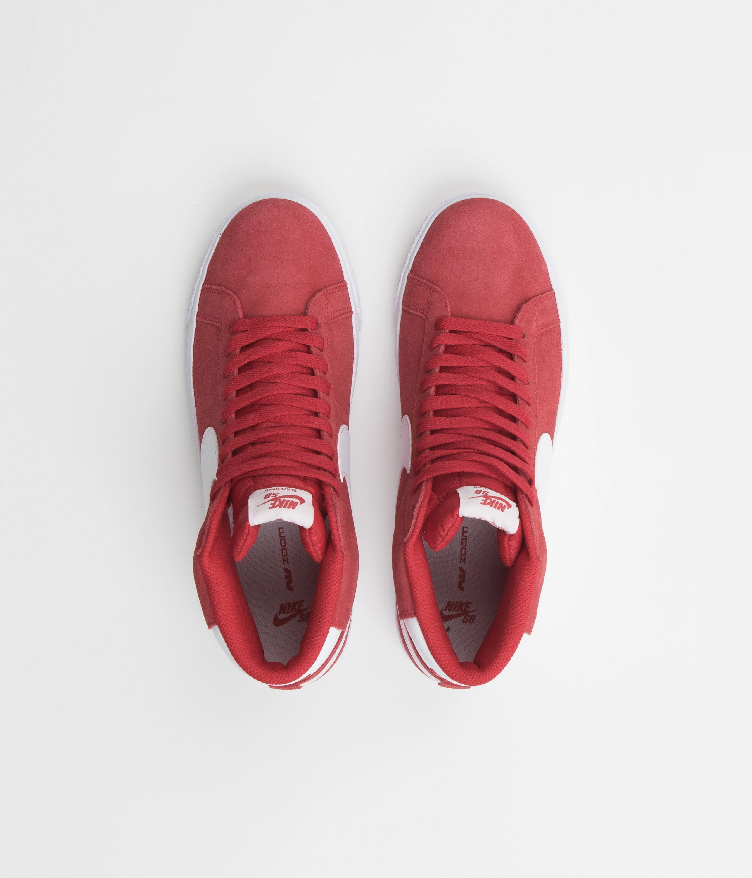 Nike SB Blazer Mid Shoes - University Red / White - University Red Asics Metrolyte Walking Shoes