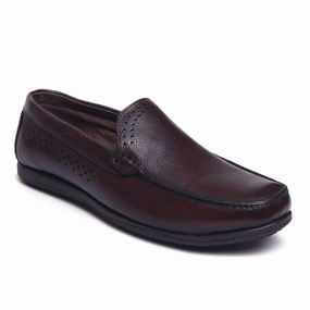 Premium Slip On Leather Loafers for Men CK  06 Size 5 Loafers
