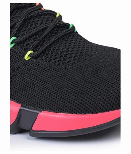 Campus Women's Sunshine Black Running Shoes-6 UK (39 EU) (5G-690) Leather Running Shoes