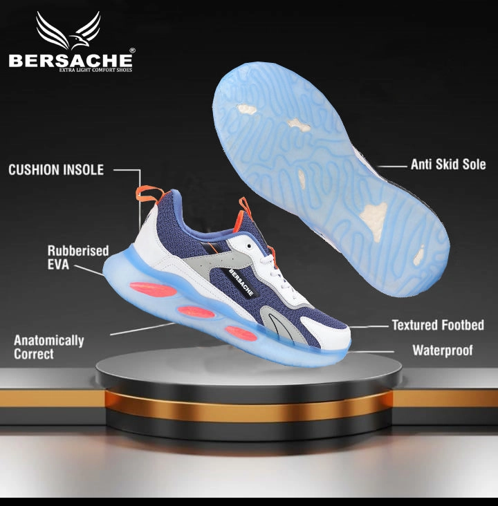 Extra Extra Wide Slippers For Swollen Feet Bersache Casual Shoe With High Quality Sole   -   9052