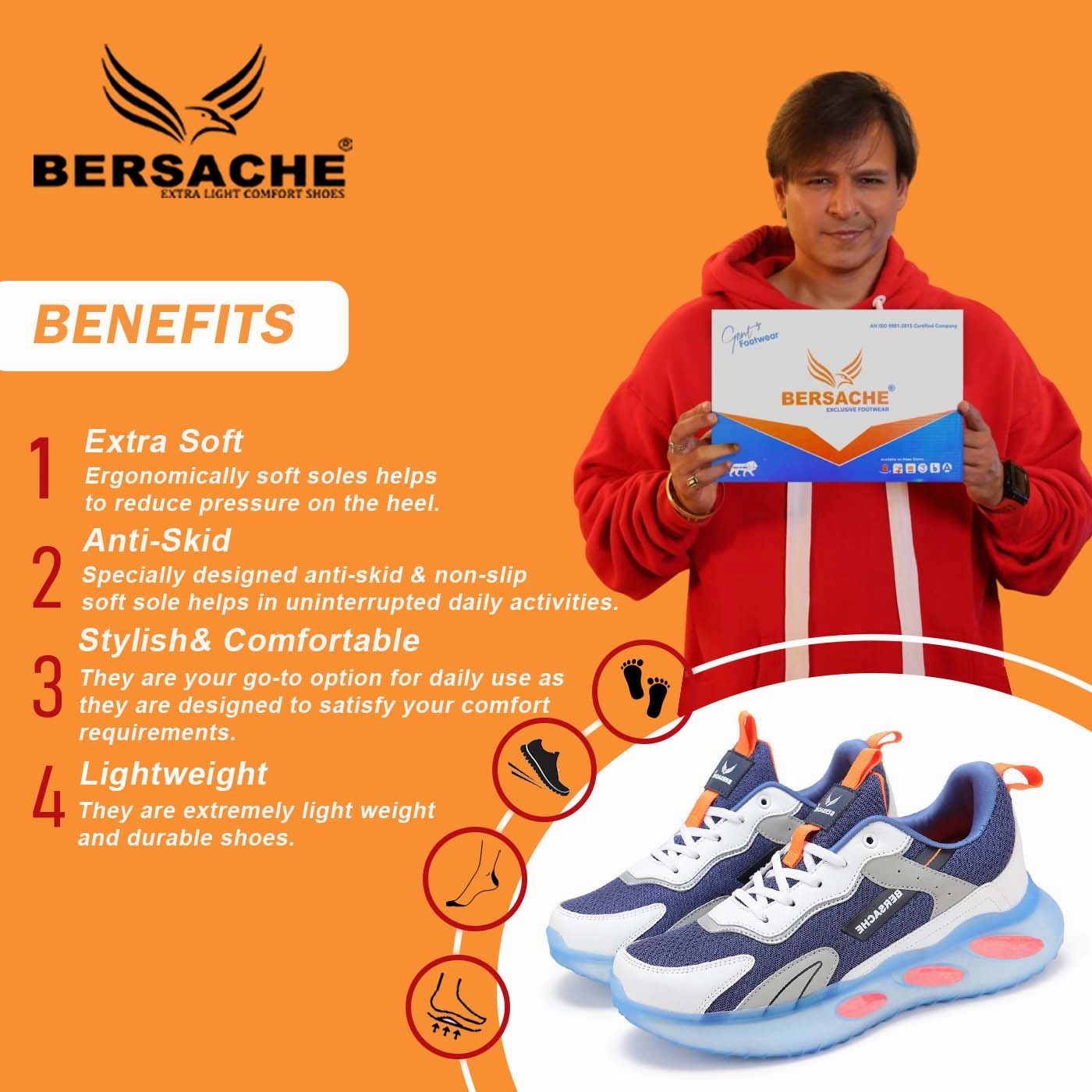 Sushi Slippers Bersache Casual Shoe With High Quality Sole   -   9052