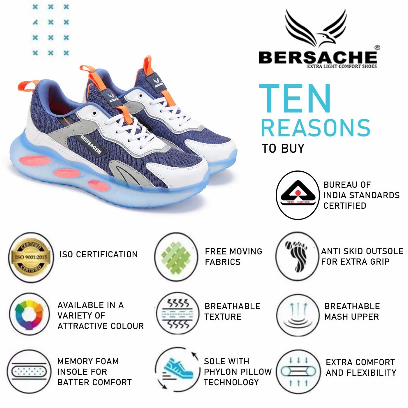 Bersache Casual Shoe With High Quality Sole   -   9052 Customize Slippers