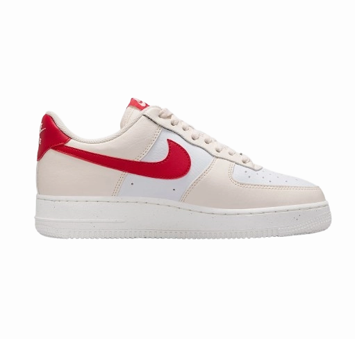 Nike Women's Air Force 1 '07 Next Nature Shoes - Pale Ivory / Sail / University Red Asics New Shoes 2024