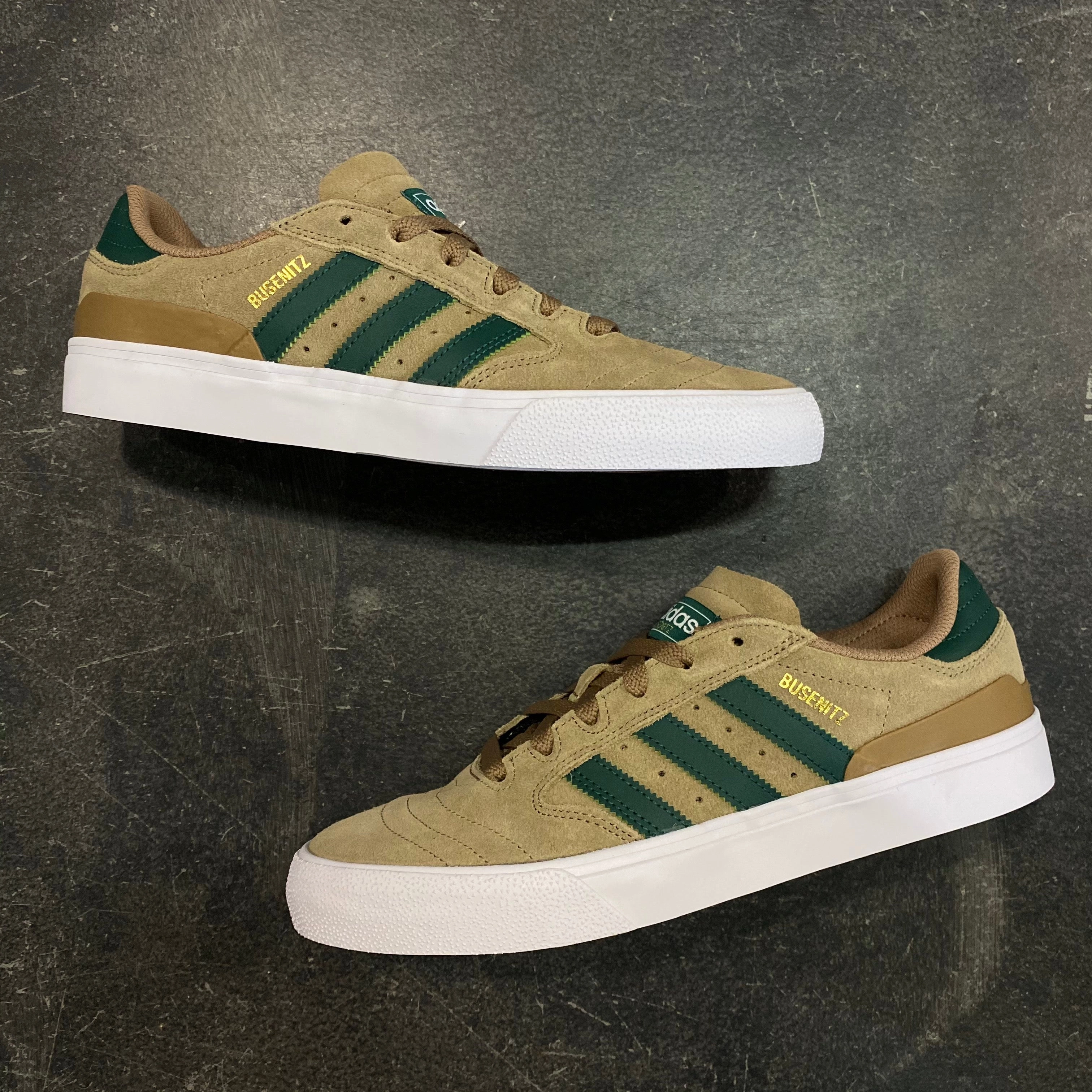Adidas Busenitz Vulc II Cardboard/Green/White Adidas Ubounce Dna Shoes