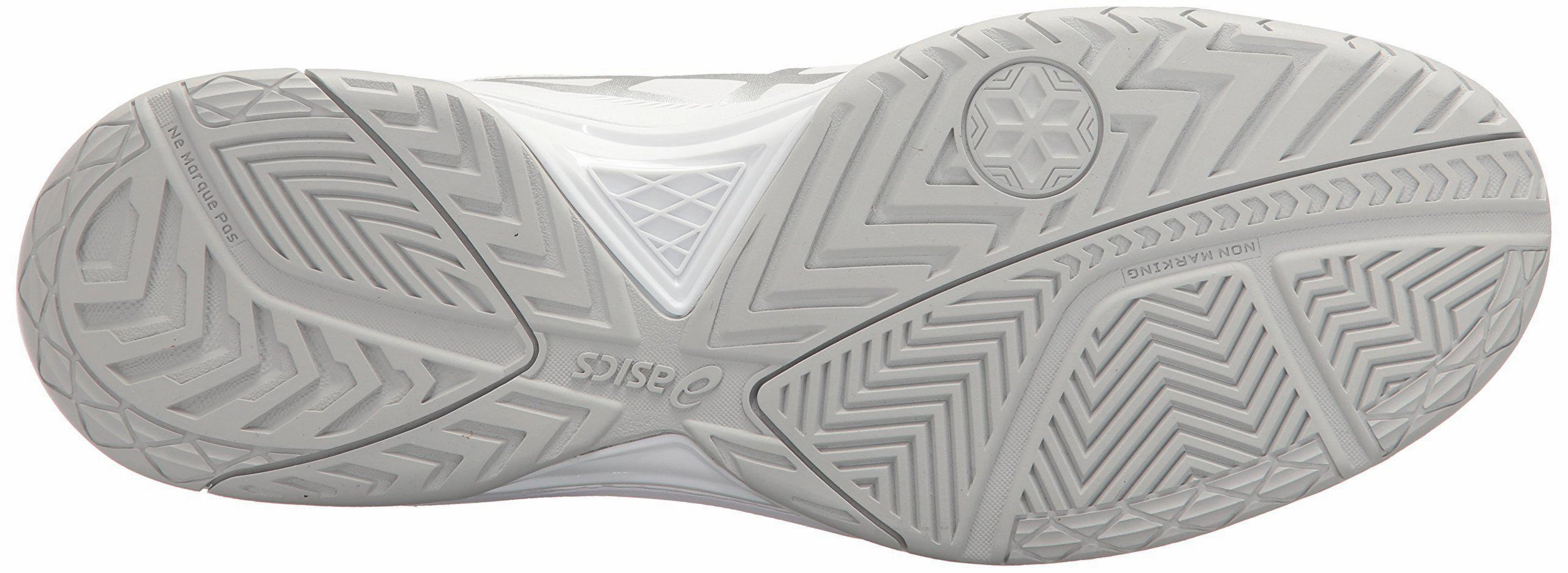 ASICS Men's Gel-Dedicate 5 Tennis Shoe White/Silver 11 M US Asics Gel-kenun Lyte Running Shoe